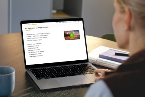 Site Louvores da Harpa destaca legado dos hinos da Harpa Cristã na internet